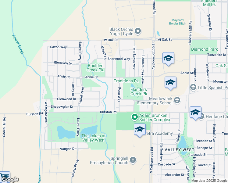 map of restaurants, bars, coffee shops, grocery stores, and more near 859 Rosa Way in Bozeman