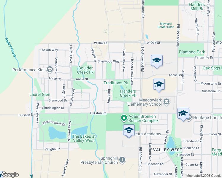 map of restaurants, bars, coffee shops, grocery stores, and more near 854 Rosa Way in Bozeman