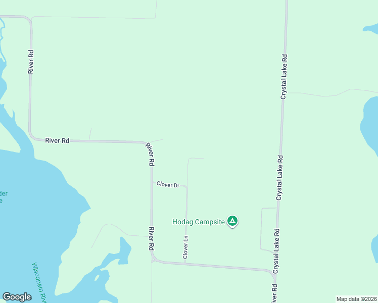 map of restaurants, bars, coffee shops, grocery stores, and more near 5601 Blue Spruce Lane in Rhinelander