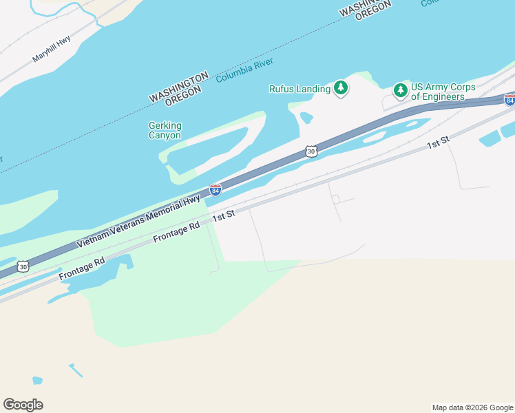 map of restaurants, bars, coffee shops, grocery stores, and more near 820 Biggs Rufus Highway in Rufus