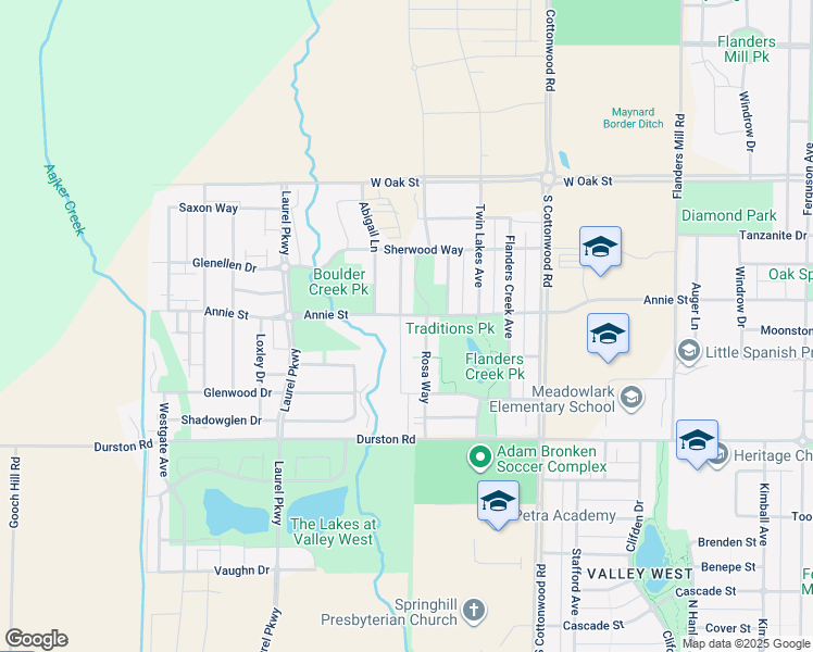 map of restaurants, bars, coffee shops, grocery stores, and more near 859 Rosa Way in Bozeman