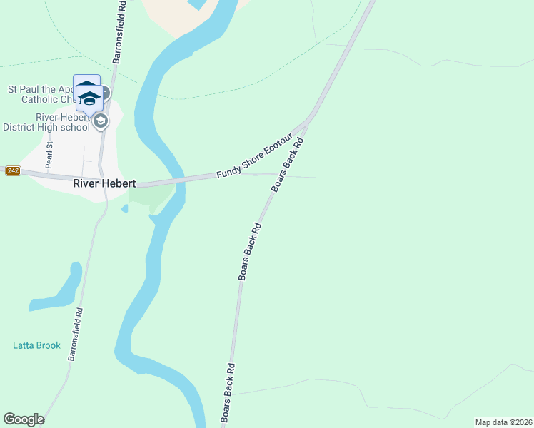 map of restaurants, bars, coffee shops, grocery stores, and more near 5030 Boars Back Road in Southampton