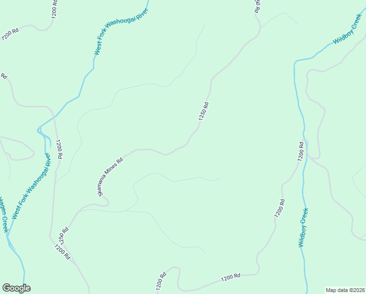 map of restaurants, bars, coffee shops, grocery stores, and more near Skamania Mines Road in Washougal