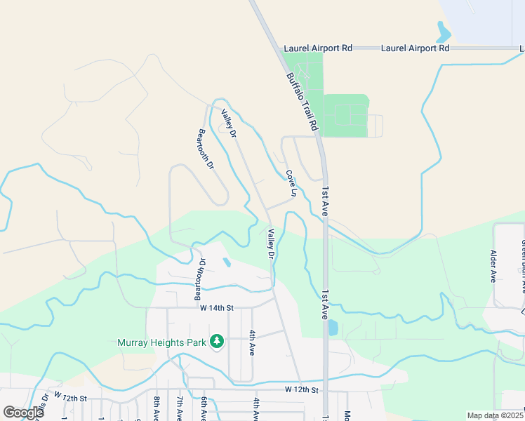 map of restaurants, bars, coffee shops, grocery stores, and more near 1436-1614 Valley Dr in Laurel