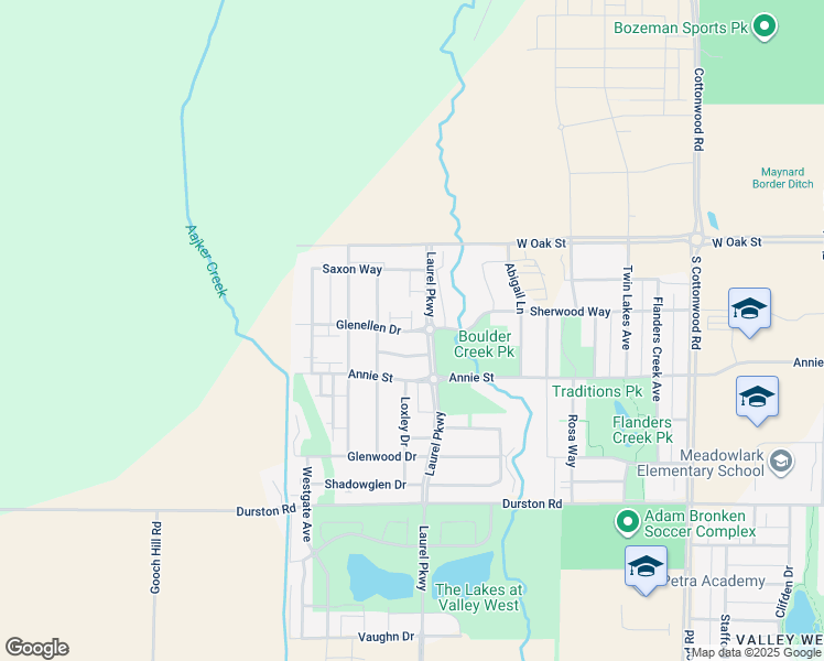map of restaurants, bars, coffee shops, grocery stores, and more near 911 Laurel Parkway in Bozeman
