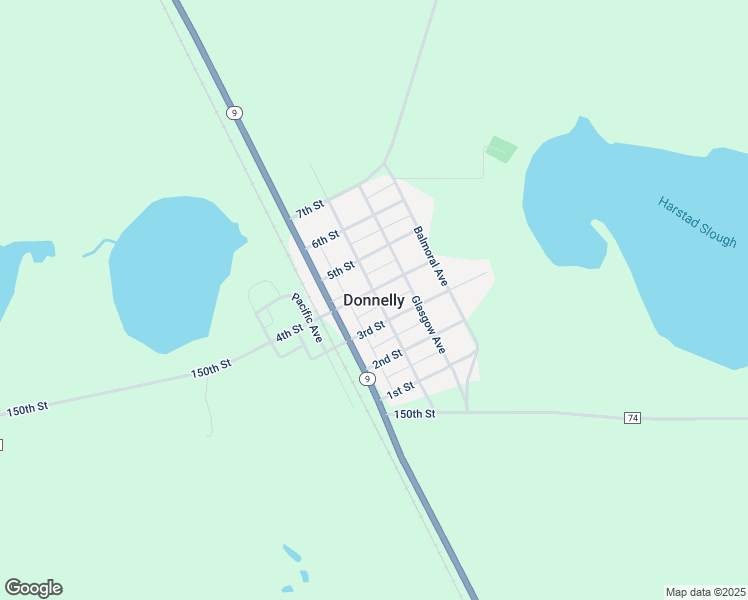 map of restaurants, bars, coffee shops, grocery stores, and more near in Donnelly