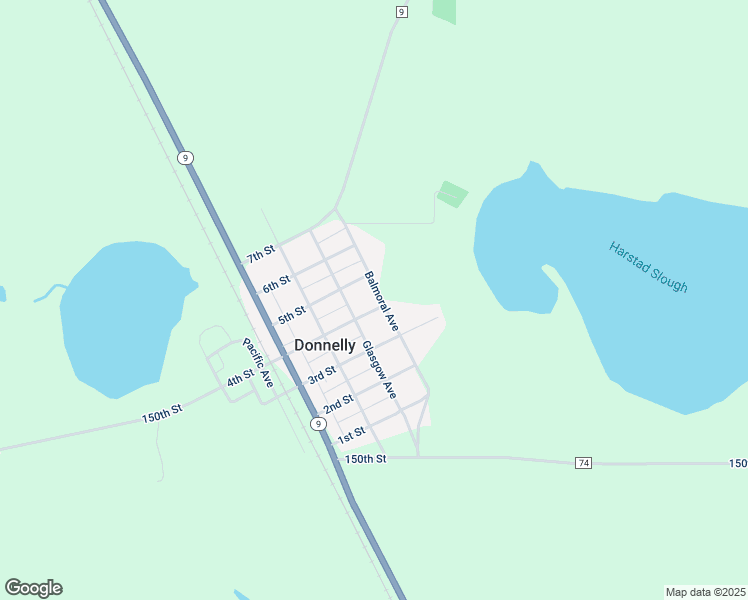 map of restaurants, bars, coffee shops, grocery stores, and more near 409 Glasgow Avenue in Donnelly