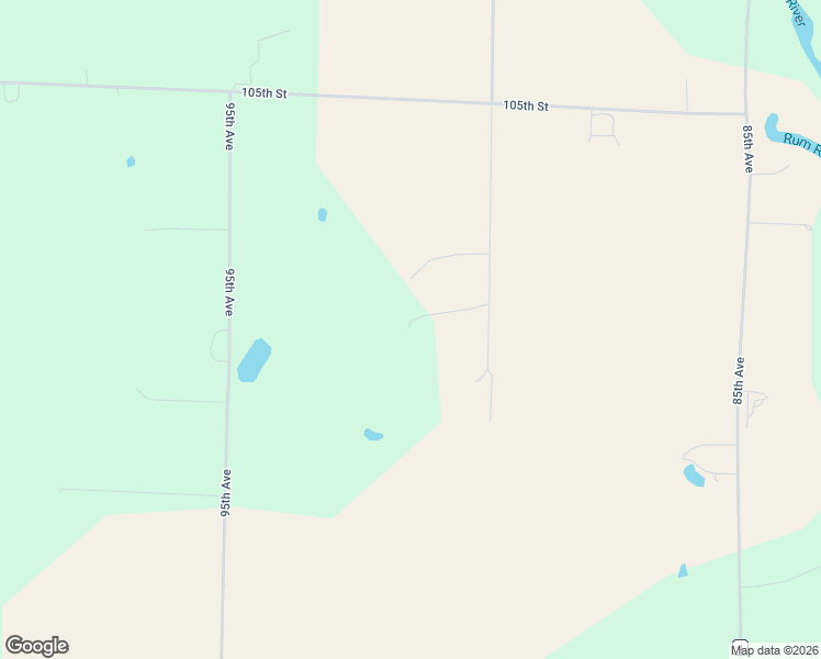 map of restaurants, bars, coffee shops, grocery stores, and more near 10123 90th Avenue in Milaca