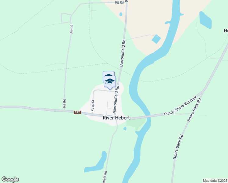 map of restaurants, bars, coffee shops, grocery stores, and more near 183 Pearl St in River Hebert