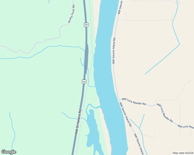 map of restaurants, bars, coffee shops, grocery stores, and more near 23524 Northwest Saint Helens Road in Portland