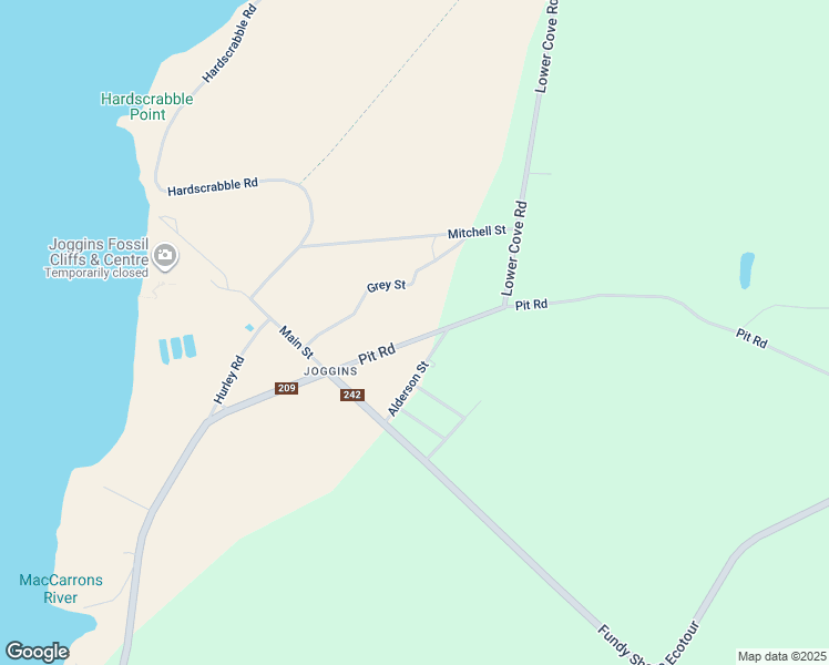 map of restaurants, bars, coffee shops, grocery stores, and more near 71 Pit Road in Cumberland County