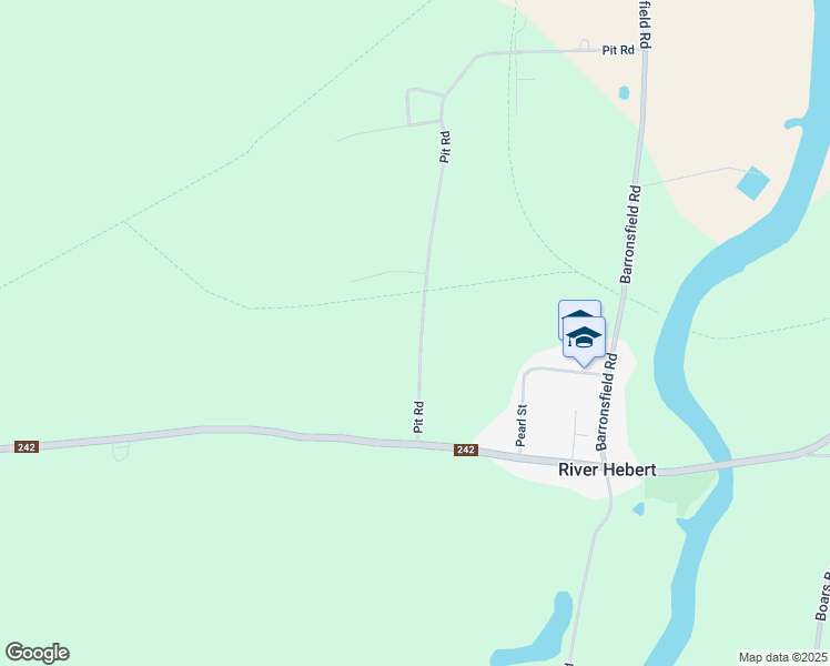 map of restaurants, bars, coffee shops, grocery stores, and more near Pit Road in Cumberland County