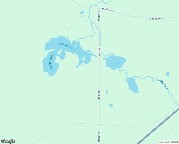 map of restaurants, bars, coffee shops, grocery stores, and more near 3373 140th Street in Frederic