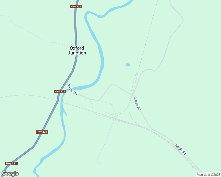 map of restaurants, bars, coffee shops, grocery stores, and more near 126 Jungle Road in Oxford Junction