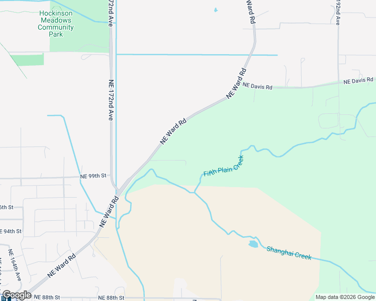 map of restaurants, bars, coffee shops, grocery stores, and more near 10025 Northeast Ward Road in Brush Prairie