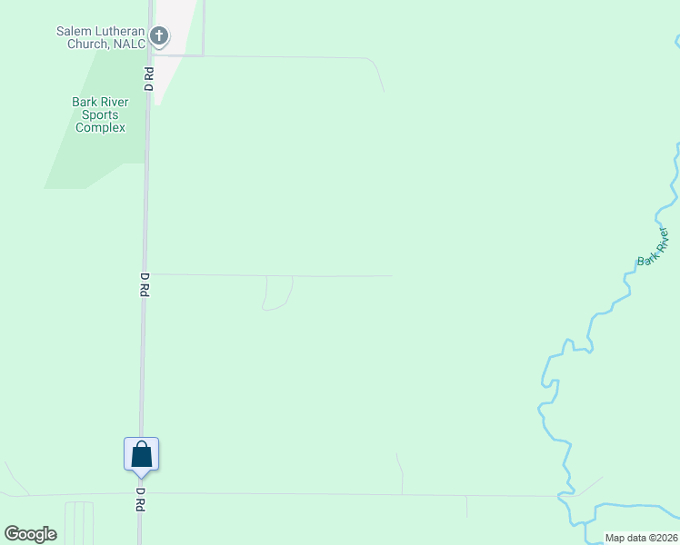 map of restaurants, bars, coffee shops, grocery stores, and more near 1300-1598 11th Road in Bark River