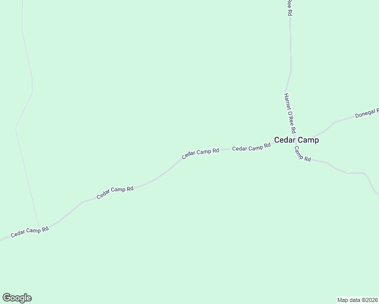 map of restaurants, bars, coffee shops, grocery stores, and more near 459 Cedar Camp Road in Kings Rural District