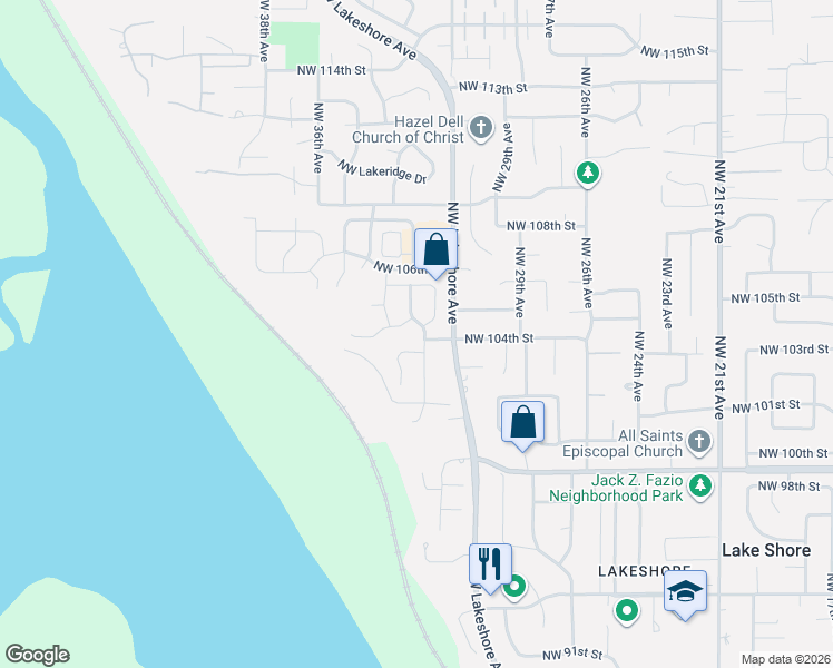 map of restaurants, bars, coffee shops, grocery stores, and more near 3012 Northwest View Road in Vancouver