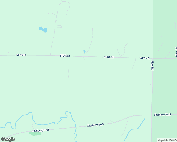 map of restaurants, bars, coffee shops, grocery stores, and more near 9703 517th Street in Rush City