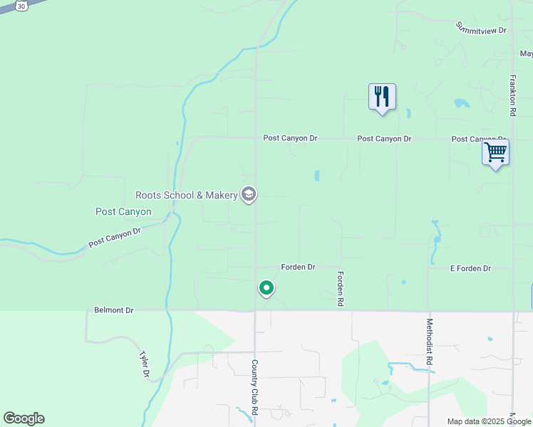 map of restaurants, bars, coffee shops, grocery stores, and more near 761 Country Club Road in Hood River