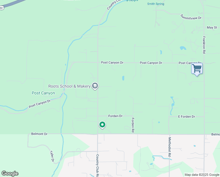 map of restaurants, bars, coffee shops, grocery stores, and more near 761 Country Club Road in Hood River
