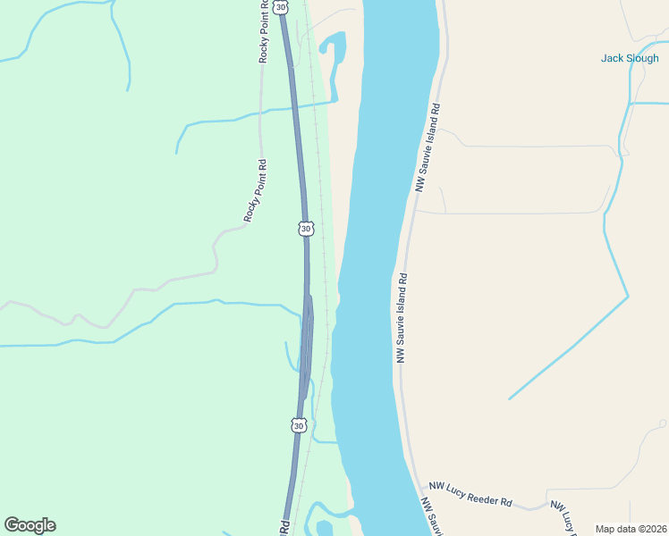 map of restaurants, bars, coffee shops, grocery stores, and more near 23586 Northwest Saint Helens Road in Portland