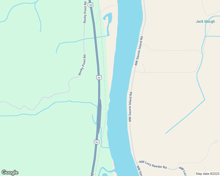 map of restaurants, bars, coffee shops, grocery stores, and more near 23586 Northwest Saint Helens Road in Portland