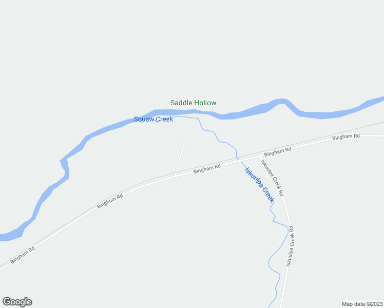 map of restaurants, bars, coffee shops, grocery stores, and more near 54693 Bingham Road in Adams