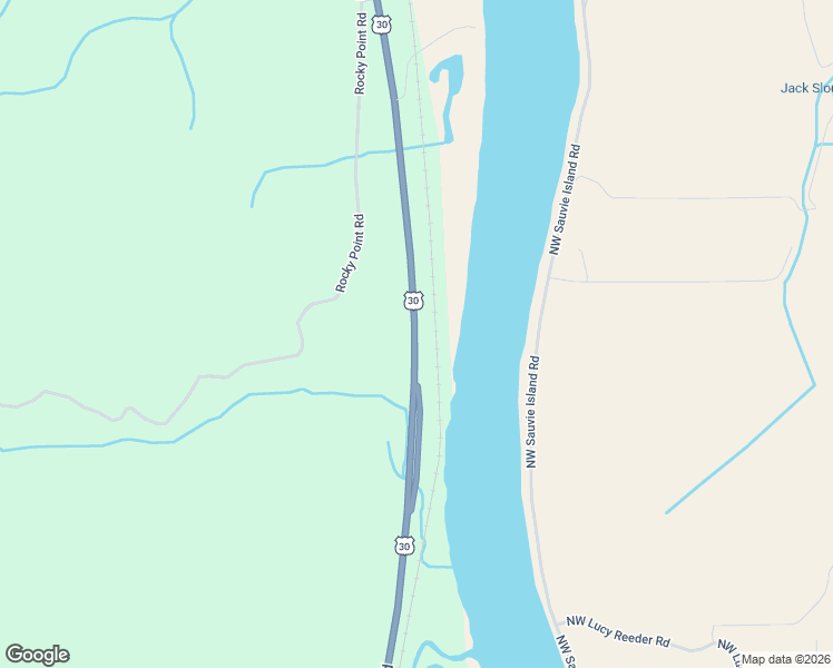 map of restaurants, bars, coffee shops, grocery stores, and more near 23586 Northwest Saint Helens Road in Scappoose