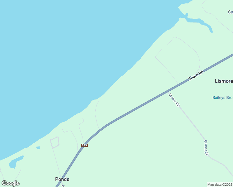 map of restaurants, bars, coffee shops, grocery stores, and more near 68 Lighthouse Lane in Merigomish