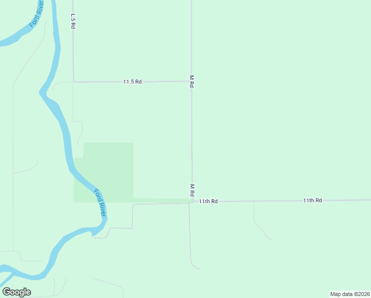 map of restaurants, bars, coffee shops, grocery stores, and more near 4191 M Road in Escanaba