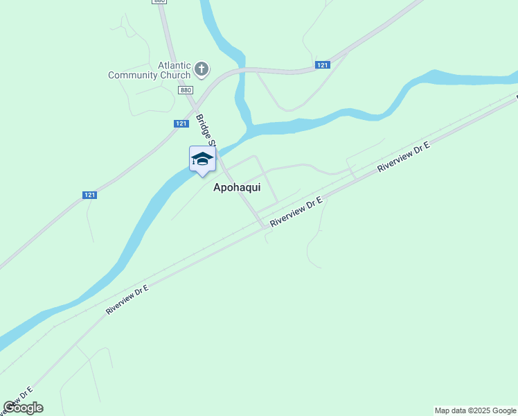 map of restaurants, bars, coffee shops, grocery stores, and more near 3 Intercolonial Street in Apohaqui