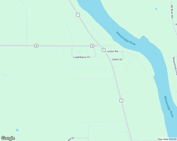 map of restaurants, bars, coffee shops, grocery stores, and more near 5501 398th Street in Rice