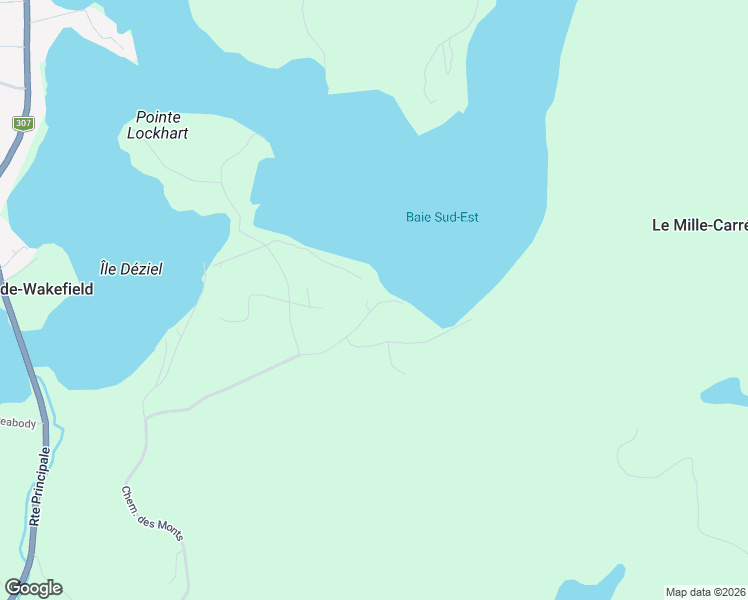 map of restaurants, bars, coffee shops, grocery stores, and more near 81 Chemin des Monts in Outaouais