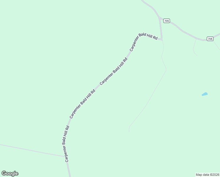 map of restaurants, bars, coffee shops, grocery stores, and more near 689 Carpenter Bald Hill Road in Valley Waters