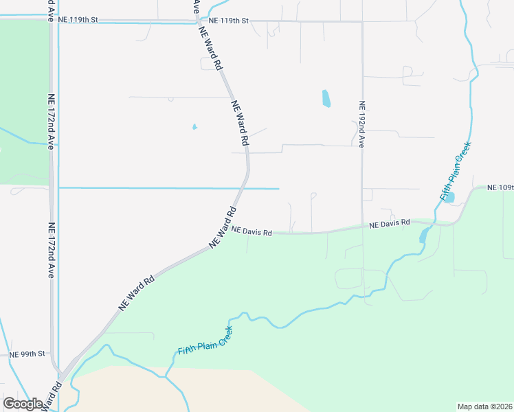 map of restaurants, bars, coffee shops, grocery stores, and more near 18732 Northeast Davis Road in Brush Prairie