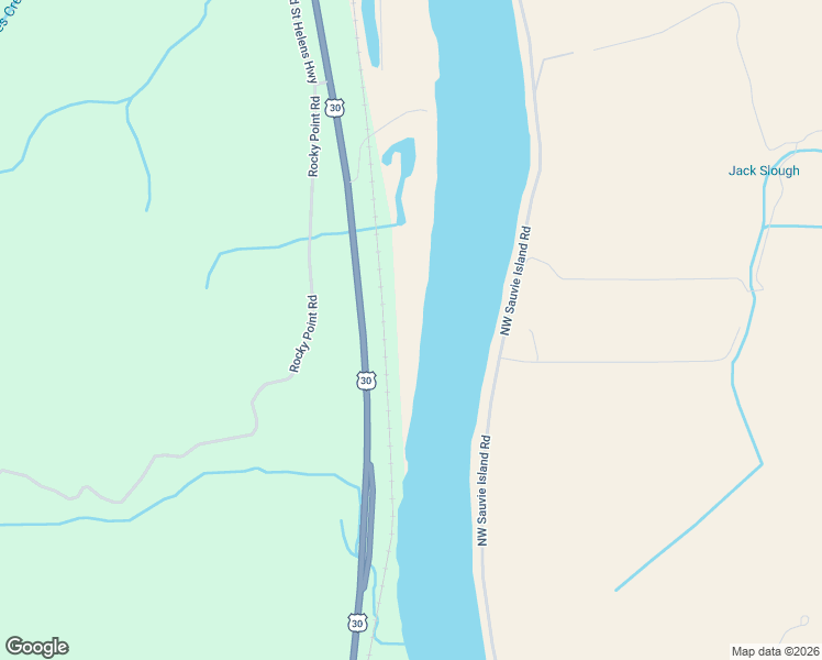 map of restaurants, bars, coffee shops, grocery stores, and more near 25498 Northwest Lower Rocky Point Road in Portland