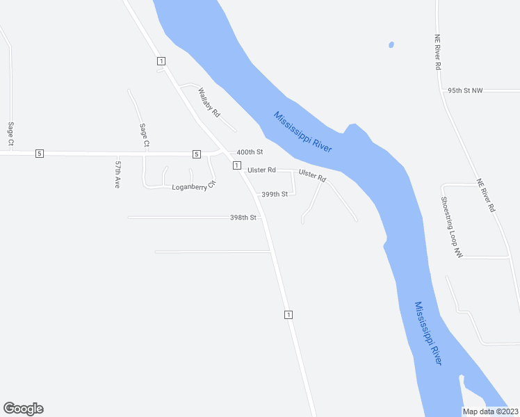 map of restaurants, bars, coffee shops, grocery stores, and more near 39838 County Road 1 in Rice