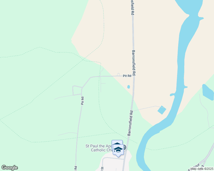 map of restaurants, bars, coffee shops, grocery stores, and more near 47 Richard Road in River Hebert