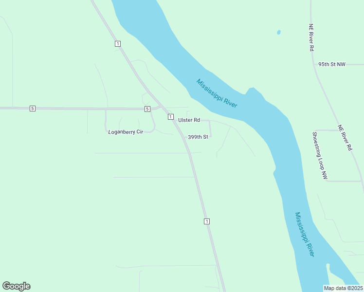 map of restaurants, bars, coffee shops, grocery stores, and more near 39838 County Road 1 in Rice