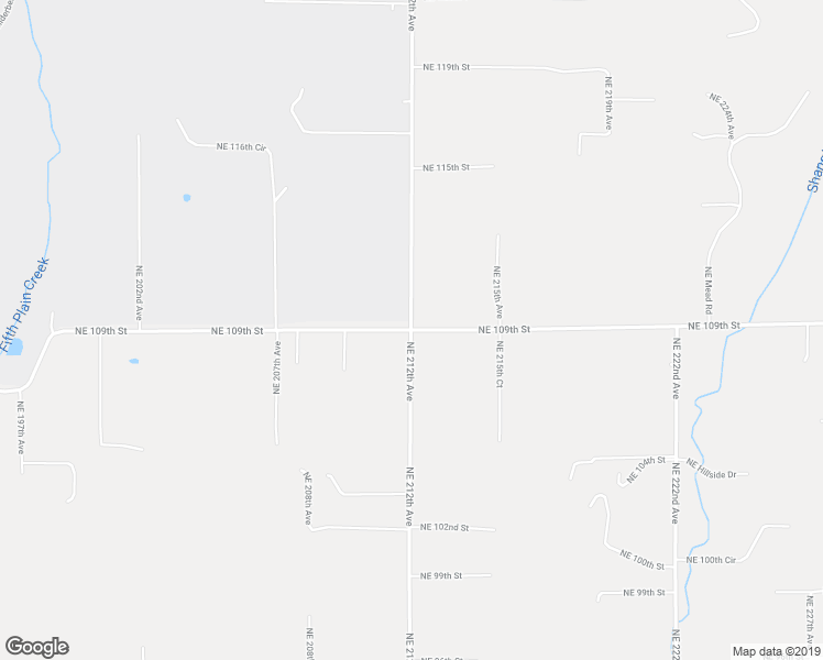 map of restaurants, bars, coffee shops, grocery stores, and more near 12400 Northeast 109th Street in Vancouver