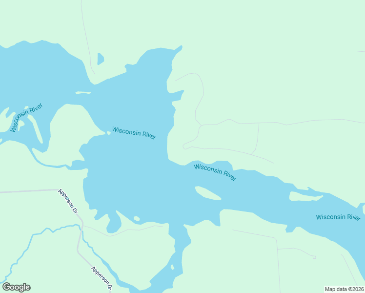 map of restaurants, bars, coffee shops, grocery stores, and more near 6358 Journeys End Road in Rhinelander