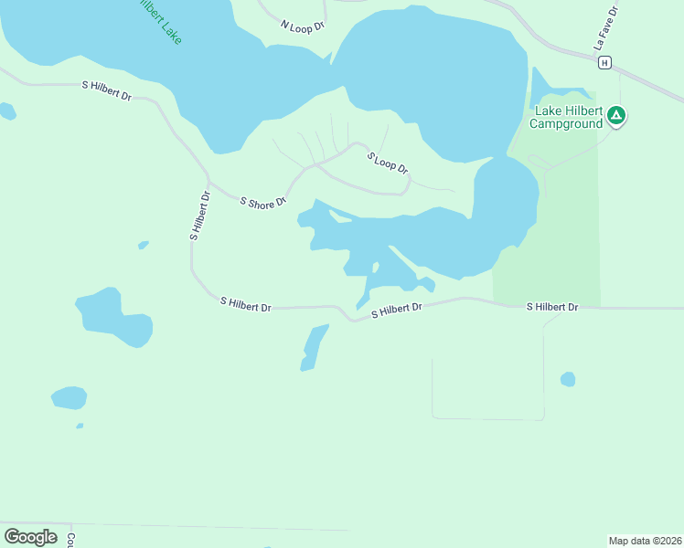 map of restaurants, bars, coffee shops, grocery stores, and more near W16204 South Hilbert Drive in Fence