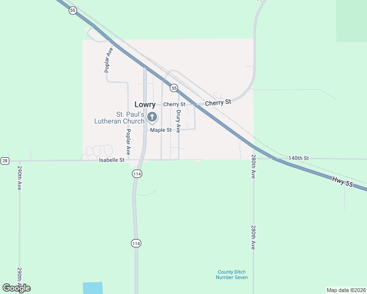 Walk Score Detail Map