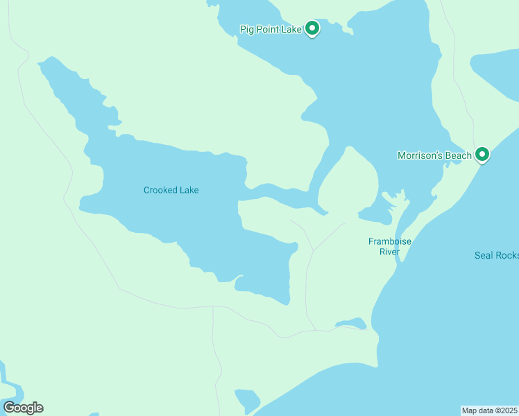 map of restaurants, bars, coffee shops, grocery stores, and more near Crooked Lake Road in Richmond County