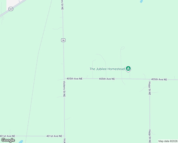 map of restaurants, bars, coffee shops, grocery stores, and more near 3937 405th Avenue Northeast in Stanchfield