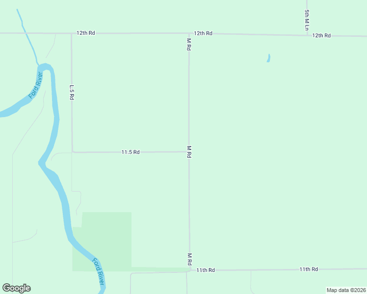 map of restaurants, bars, coffee shops, grocery stores, and more near 4096-4498 M Road in Escanaba