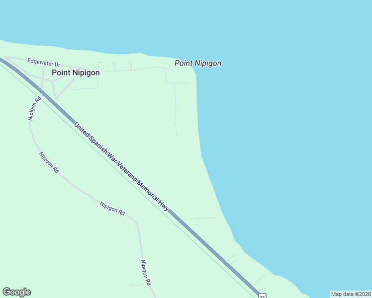 map of restaurants, bars, coffee shops, grocery stores, and more near 3290 Edgewater Drive in Cheboygan