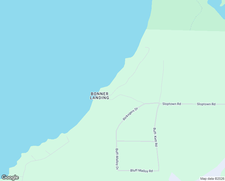 map of restaurants, bars, coffee shops, grocery stores, and more near 35209-35373 Bonners Landing Road in Beaver Island