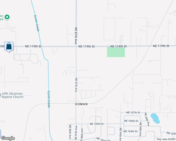 map of restaurants, bars, coffee shops, grocery stores, and more near 12900 Northeast 115th Street in Vancouver